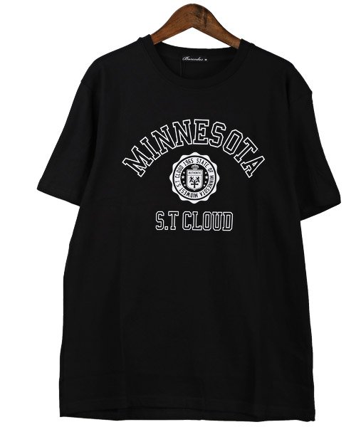LUXSTYLE(ラグスタイル)/カレッジロゴプリントTシャツ/Tシャツ メンズ 半袖 ロゴ プリント カレッジロゴ/img06