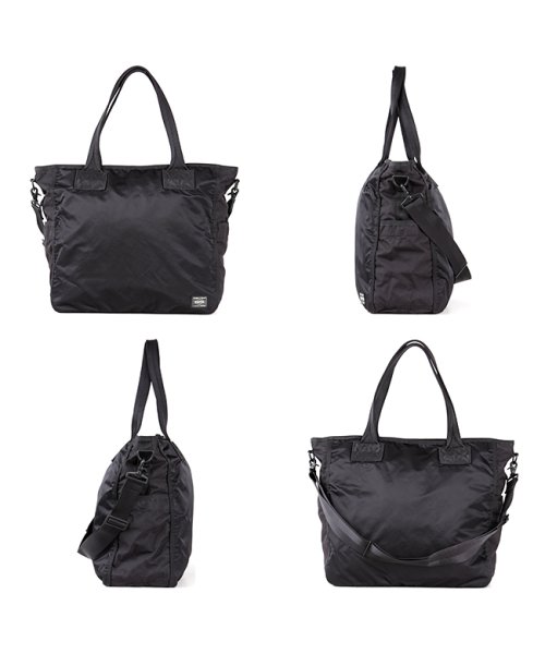 ポーター フレーム 2WAYトートバッグ 690－17845 吉田カバン トートバッグ メンズ レディース ブランド 大きめ 大容量 A4 B4 PORTER ポーター フレーム 2WAYトートバッグ 吉田カバン ブランド ナイロンリップストップ 裏面：ウレタンコーティング