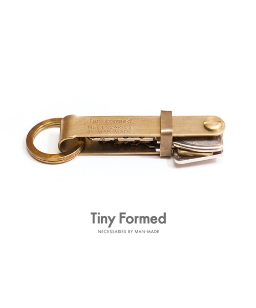 Tiny Formed(タイニーフォームド)/Tiny Formed タイニーフォームド キーケース キーホルダー ブランド シンプル 真鍮 折り畳み 収納 キーフリック key flick TM－08/img06