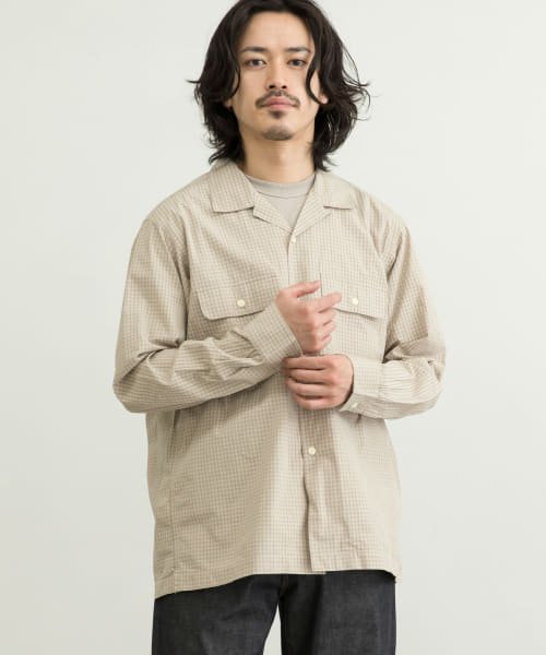 URBAN RESEARCH(アーバンリサーチ)/WORK NOT WORK　Checked Open collar Shirts/img01