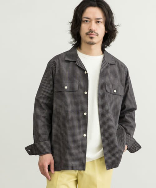 URBAN RESEARCH(アーバンリサーチ)/WORK NOT WORK　Checked Open collar Shirts/img05