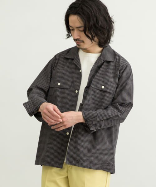 URBAN RESEARCH(アーバンリサーチ)/WORK NOT WORK　Checked Open collar Shirts/img06