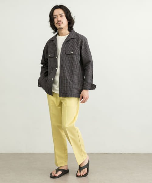 URBAN RESEARCH(アーバンリサーチ)/WORK NOT WORK　Checked Open collar Shirts/img08