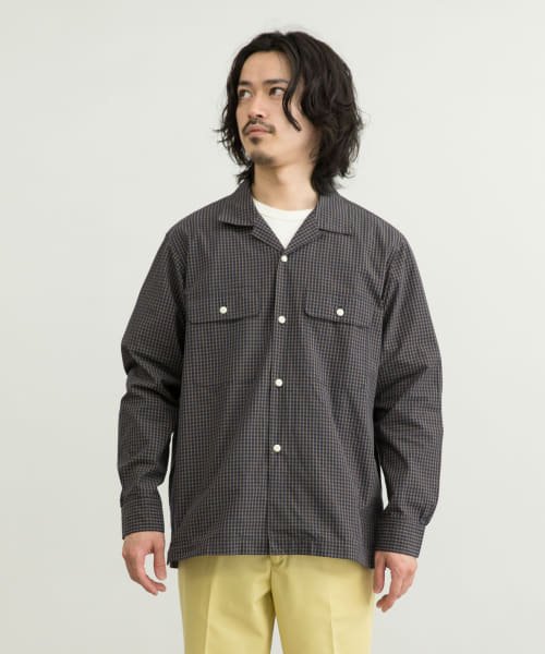 URBAN RESEARCH(アーバンリサーチ)/WORK NOT WORK　Checked Open collar Shirts/img10