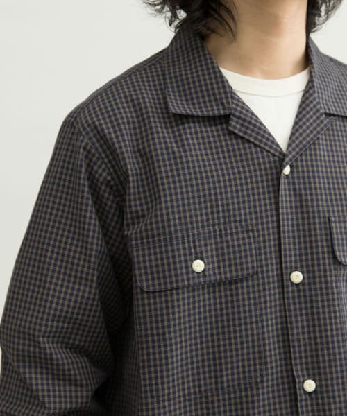 URBAN RESEARCH(アーバンリサーチ)/WORK NOT WORK　Checked Open collar Shirts/img13