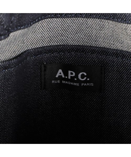 A.P.C.(アーペーセー)/A.P.C. アーペーセー トートバッグ メンズ レディース デニム TOTE BAG インディゴ COCSX M61569/img07