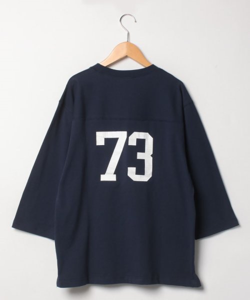 marukawa shonan(marukawa shonan)/七分袖 フットボール Tシャツ / メンズ アメフト アメカジ カジュアル ユニセックス カレッジ オーバーサイズ /img18