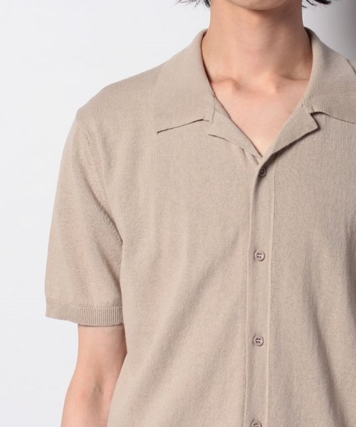 BENETTON (mens)(ベネトン（メンズ）)/オープンカラー半袖ニットシャツ/img06