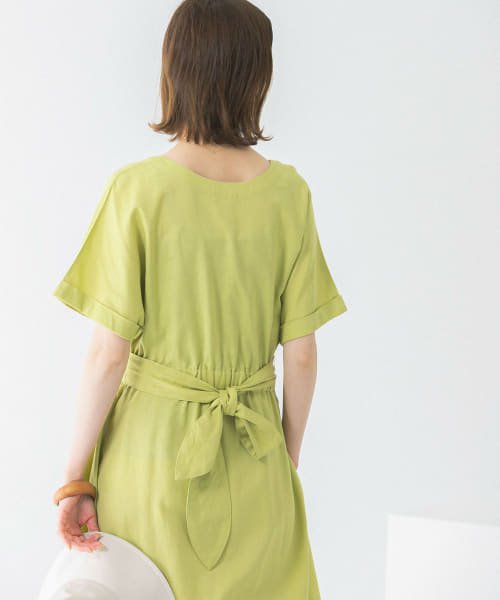 URBAN RESEARCH ROSSO(URBAN　RESEARCH　ROSSO)/『UR GREEN』2WAYウエストマークワンピース/img02