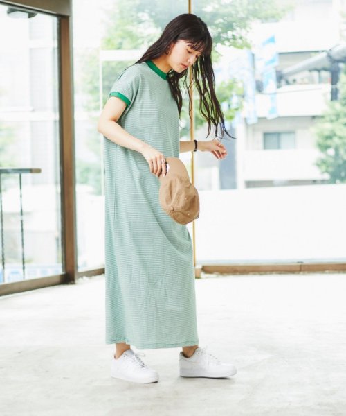 セール Web限定復刻 リピt 綿100 Usaコットンハイネックロングワンピース コーエン Coen Magaseek