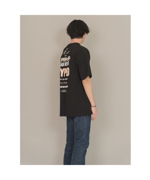 MODISH GAZE(モディッシュ ガゼ)/メッシュポケットバックプリントTシャツ/img11