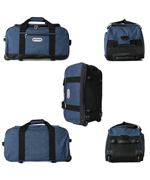 アウトドアプロダクツ ボストンキャリーバッグ 軽量 大容量 42L OUTDOOR PRODUCTS 62400 林間学校 臨海学校 修学旅行 アウトドアプロダクツ ボストンキャリーバッグ 42L