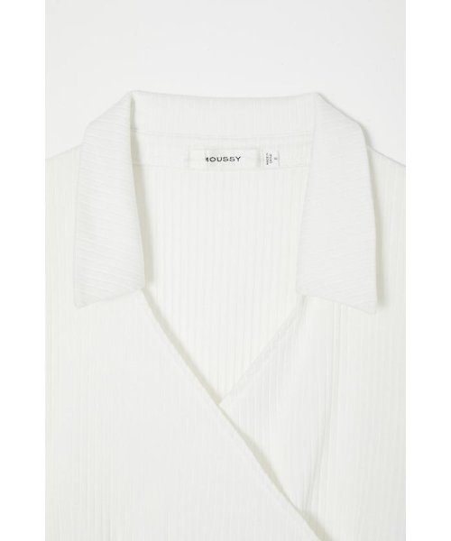 moussy(マウジー)/WRAP OVER POLO トップス/img02