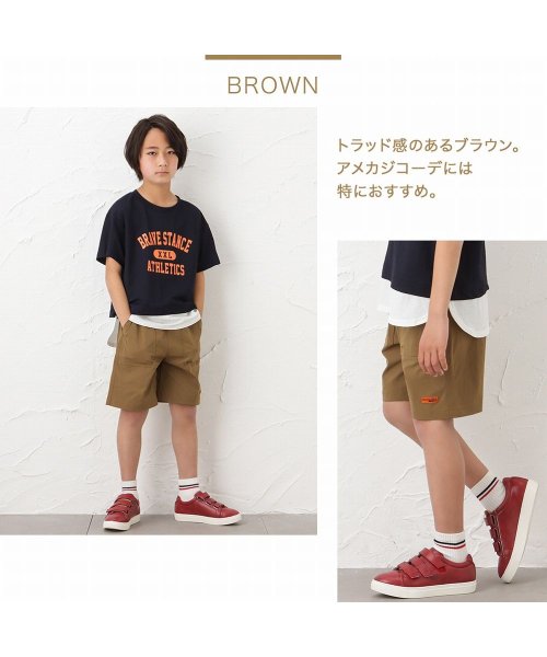 MAC HOUSE(kid's)(マックハウス（キッズ）)/NAVY ネイビー 撥水ショートパンツ NV－B670－5710/img09