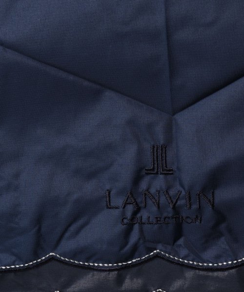 LANVIN Collection(umbrella)(ランバンコレクション（傘）)/晴雨兼用折たたみ日傘　”オーガンジー ローズカットワーク”/img04