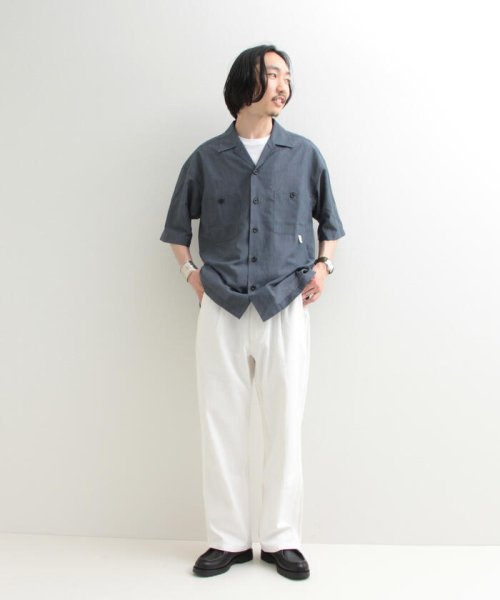 GLOSTER(GLOSTER)/【WORK ABOUT/ワークアバウト】TROPICAL SHIRT トロピカルオープンカラーシャツ/img48
