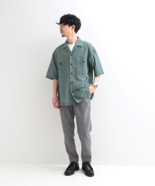 GLOSTER(GLOSTER)/【WORK ABOUT/ワークアバウト】TROPICAL SHIRT トロピカルオープンカラーシャツ/img49