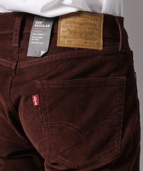 LEVI’S OUTLET(リーバイスアウトレット)/505 REGULAR BITTER CHOCOLATE S 14W CORD/img04