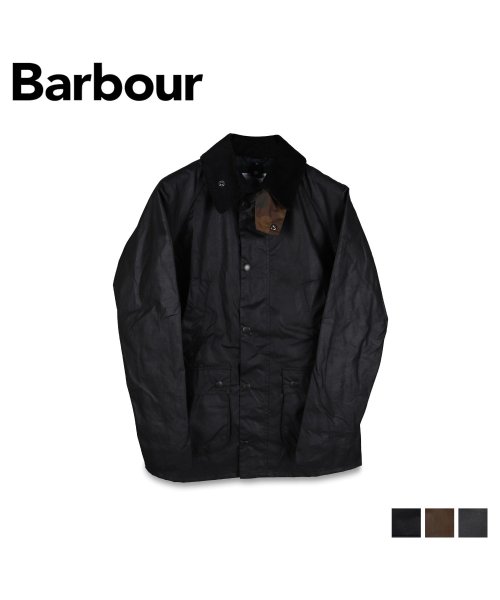 Barbour(バブアー)/Barbour バブアー ビデイル オイルドジャケット ワックスコットン アウター メンズ BEDALE CAMO WAX JACKET ブラック セージ ブラ/img01