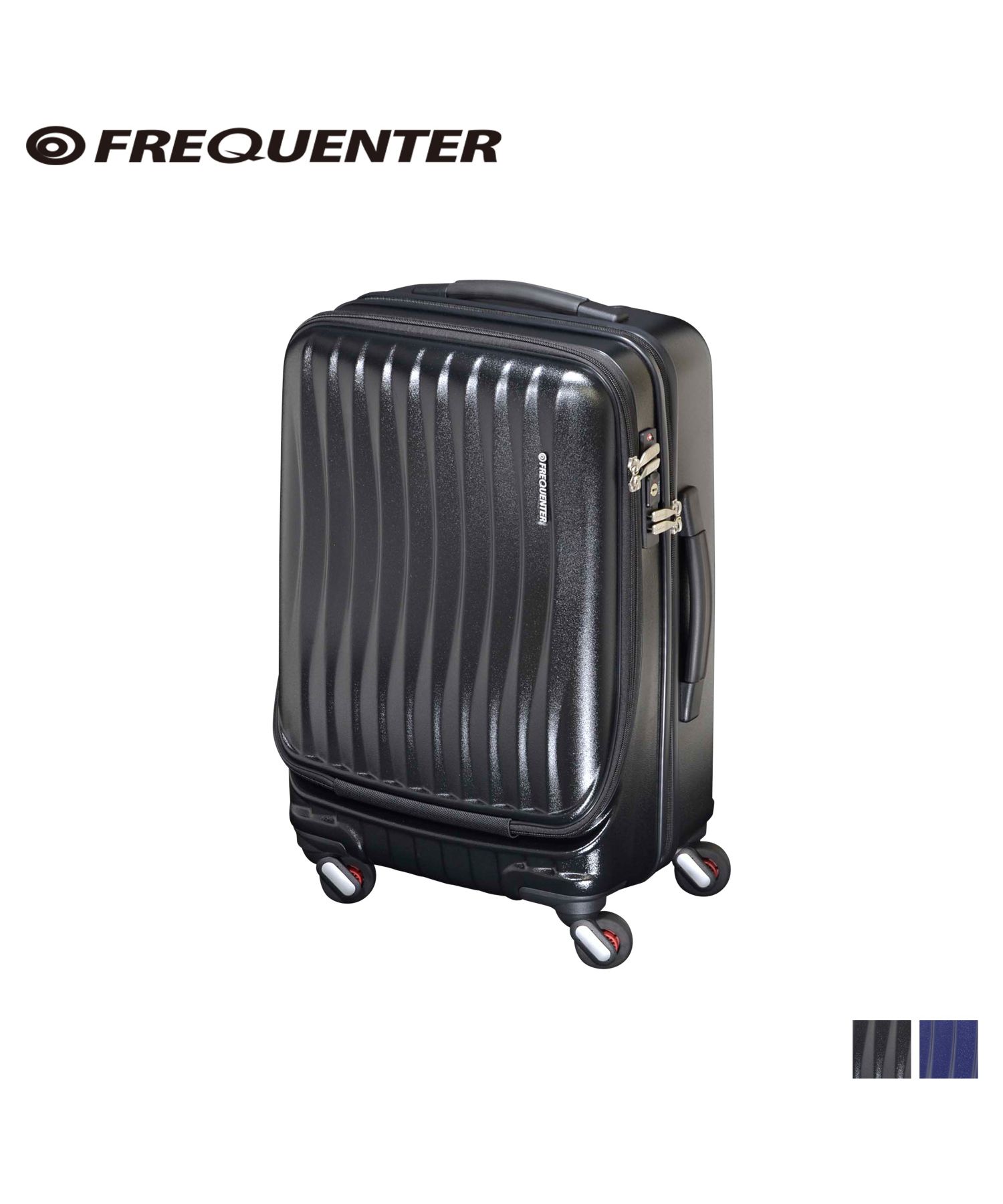 フリクエンター FREQUENTER スーツケース キャリーケース キャリーバッグ クラム アドバンス メンズ レディース 44L CLAM ADVANCE ブ
