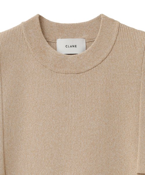 CLANE(クラネ)/SQUARE SLEEVE KNIT TOPS/img38
