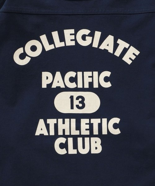 SHIPS MEN(シップス　メン)/*【SHIPS別注】Collegiate Pacific: 2WAY カレッジプリント フットボール Tシャツ/img36