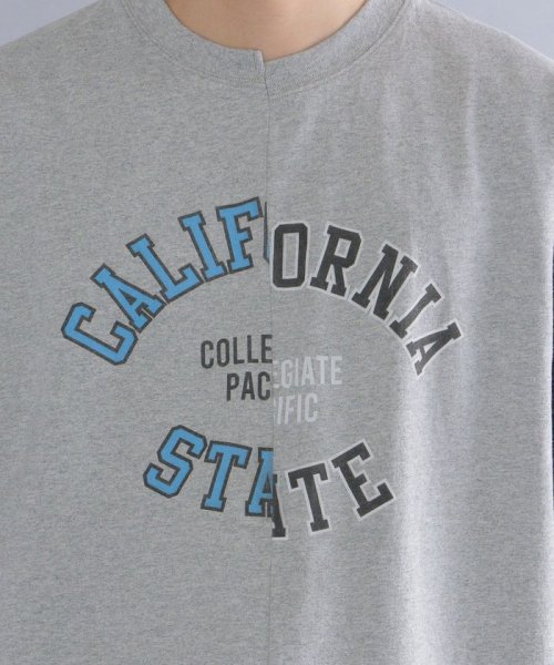 SHIPS MEN(シップス　メン)/*【SHIPS別注】Collegiate Pacific: カレッジプリント ドッキング Tシャツ/img12