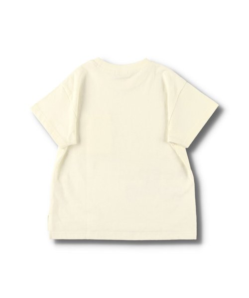 BRANSHES(ブランシェス)/【ポケットつき】ロゴグラフィック半袖Tシャツ/img02