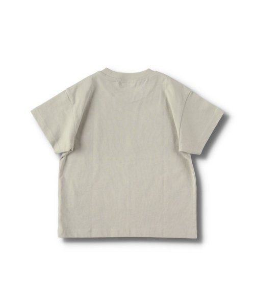 BRANSHES(ブランシェス)/【恐竜シルエット】ペールカラー半袖Tシャツ/img02