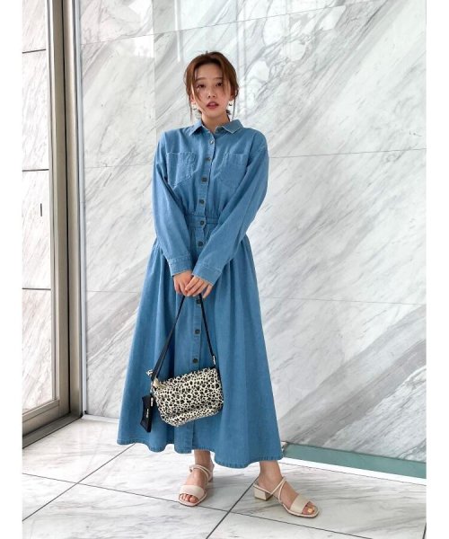 セール デニムシャツワンピース グローブ Grove Magaseek