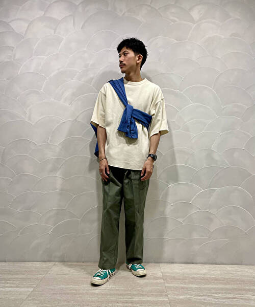 『ユニセックス』バックサテンUTILITY TROUSERS by SHIOTA