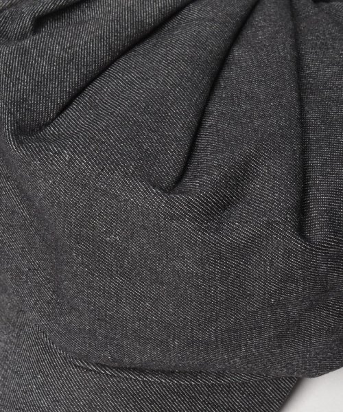 ホンキートンク(ホンキートンク)/タックデザイン＆ゴムヘム仕様　ワイドキャスケット帽（オリジナルバッグ付）/img05