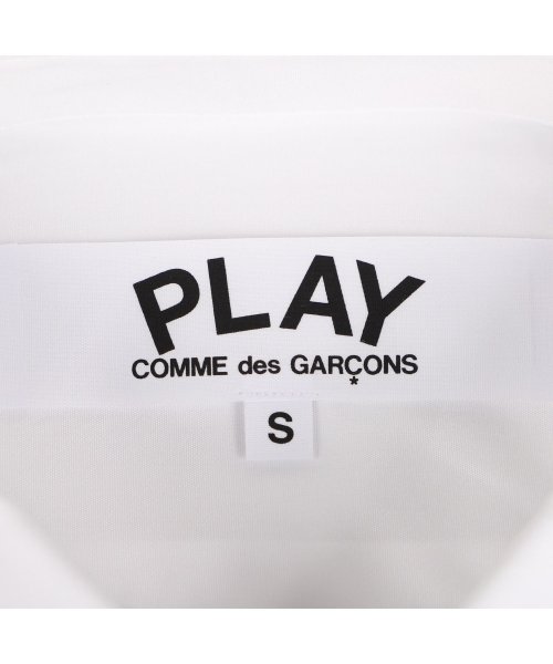 COMME des GARCONS(コムデギャルソン)/プレイ コムデギャルソン PLAY COMME des GARCONS シャツ 長袖 メンズ ブラックハート ロゴ BLACK HEART PLAY SHIRT/img05
