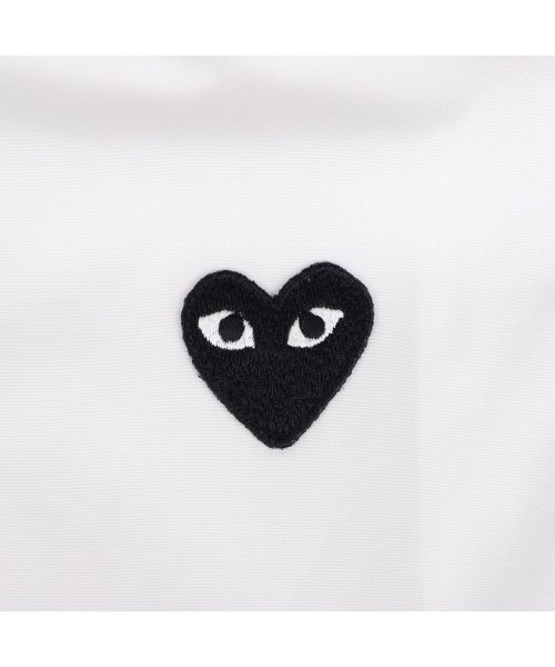 COMME des GARCONS(コムデギャルソン)/プレイ コムデギャルソン PLAY COMME des GARCONS シャツ 長袖 メンズ ブラックハート ロゴ BLACK HEART PLAY SHIRT/img08