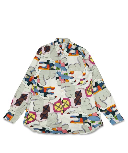 COMME des GARCONS(コムデギャルソン)/コムデギャルソン シャツ Comme des Garcons SHIRT シャツ 長袖 メンズ カウズ コラボ KAWS PRINT COTTON POPLIN/img08