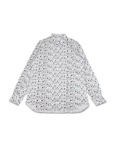 COMME des GARCONS(コムデギャルソン)/コムデギャルソン シャツ Comme des Garcons SHIRT シャツ 長袖 メンズ カウズ コラボ KAWS PRINT COTTON POPLIN/img08