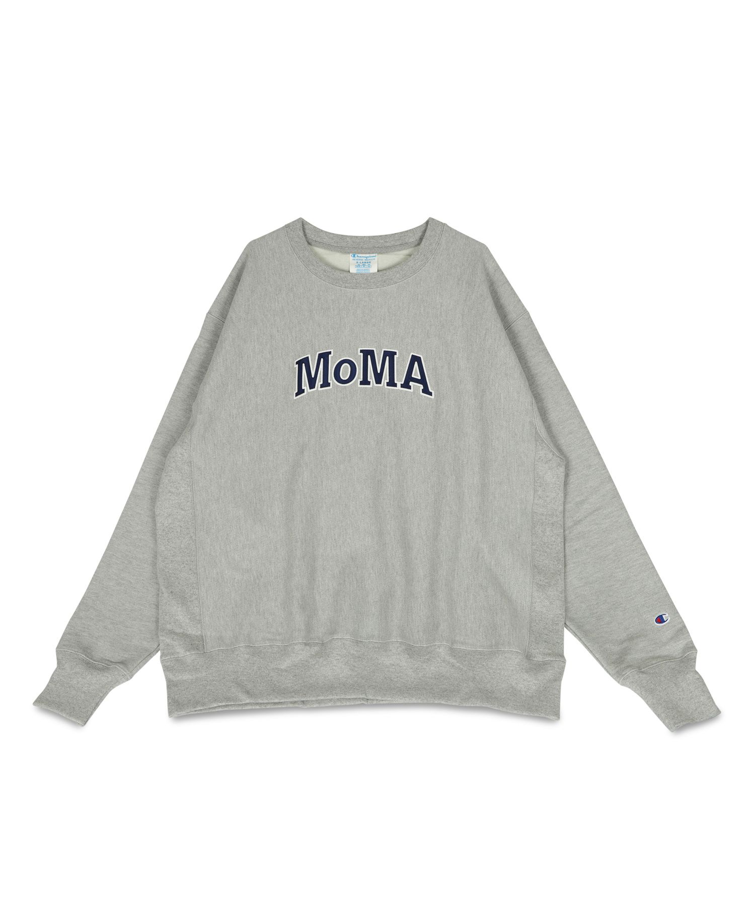 品質検査済 champion MoMA チャンピオン モマ スウェット トレーナー L