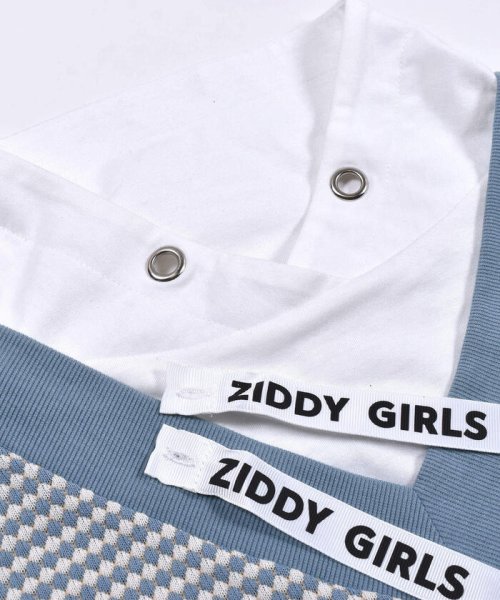 ZIDDY(ジディー)/【 ニコ☆プチ 6月号 掲載 】 ベスト ドッキング フードレス Tシャツ (1/img13