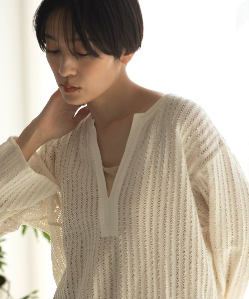 marjour(マージュール)/STRIPE LACE ONEPIECE/img19
