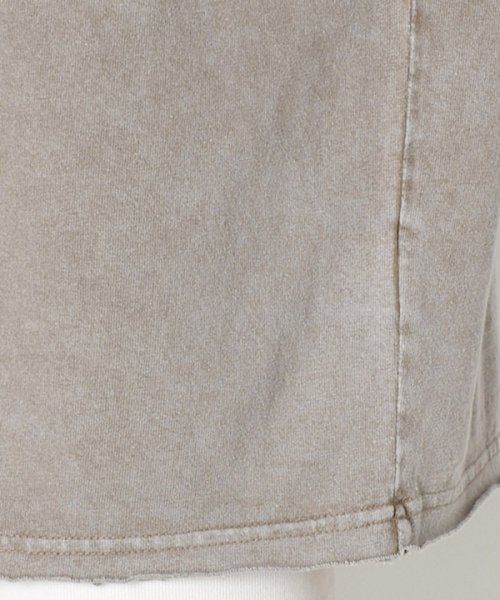 RATTLE TRAP(ラトルトラップ)/Uネックピグメントカット半袖Tシャツ/img03