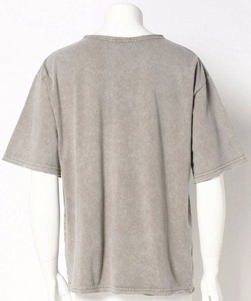 RATTLE TRAP(ラトルトラップ)/Uネックピグメントカット半袖Tシャツ/img04