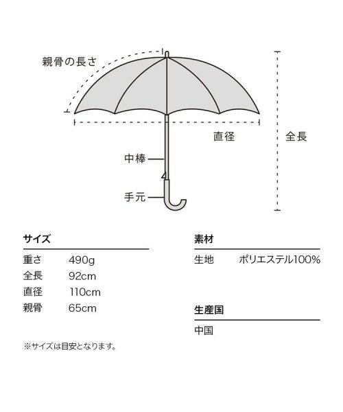 Wpc．(Wpc．)/【Wpc.公式】雨傘 UNISEX ベーシックジャンプアンブレラ 65cm ジャンプ傘 継続はっ水 晴雨兼用 メンズ レディース 長傘 /img04