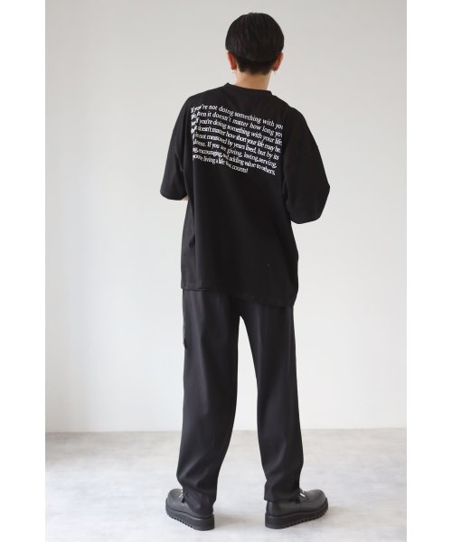 creare lino(クレアーレ・リノ)/グラフィックプリント ビッグシルエット アソート 半袖Tシャツ<ユニセックス>/img14