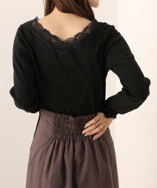 セール One After Another レースインナー長袖 ナイスクラップ アウトレット Nice Claup Outlet Magaseek