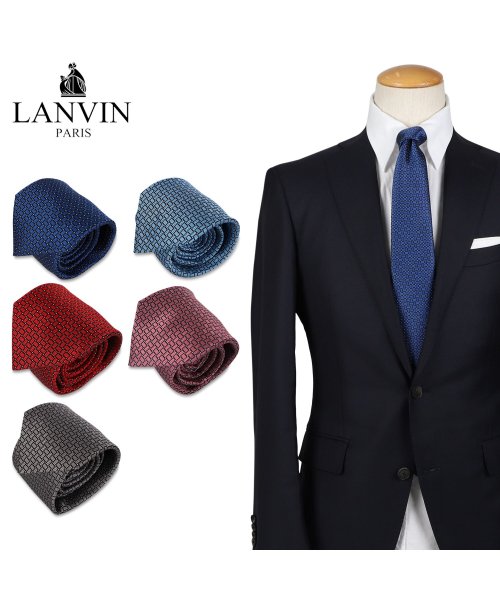 LANVINPARIS(ランバンパリス)/ランバン LANVIN ネクタイ メンズ シルク ビジネス 結婚式 ブランド NECKTIE/img01