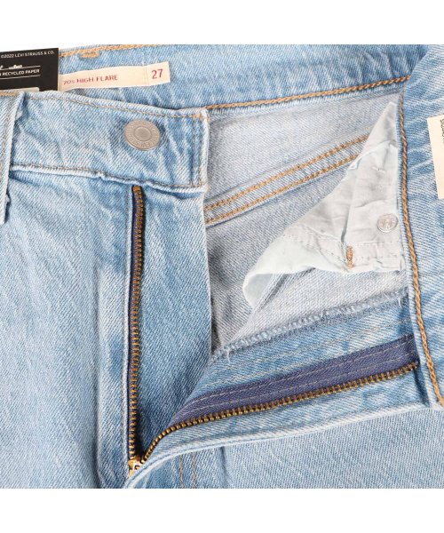 Levi's(リーバイス)/リーバイス LEVIS デニムパンツ ジーンズ ジーパン ハイ フレア レディース 70S HIGH FLARE ライトブルー A0899－0003/img05