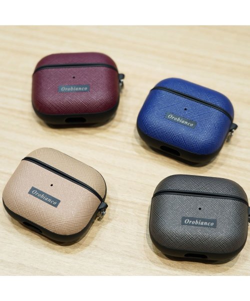 Orobianco(オロビアンコ)/オロビアンコ Orobianco エアーポッズプロ AirPods Proケース カバー メンズ PU LEATHER AIRPODS PRO CASE ダーク/img03