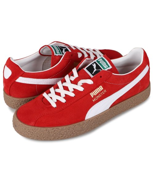 Puma プーマ スニーカー ミュンスター レッド メンズ Munster Og プーマ Puma Magaseek