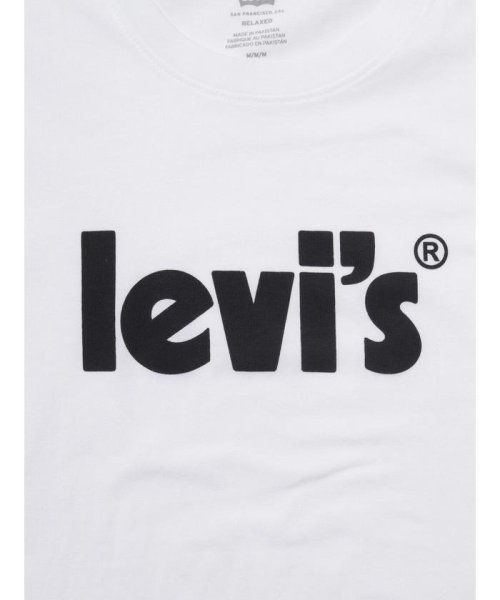 Levi's(リーバイス)/リラックスフィット Tシャツ POSTER WHITE/img06