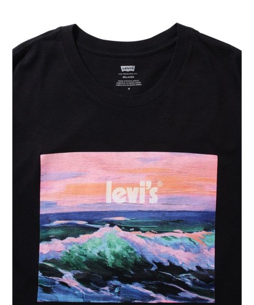 Levi's(リーバイス)/リラックスフィット Tシャツ POSTER WAVES CAVIAR/img03